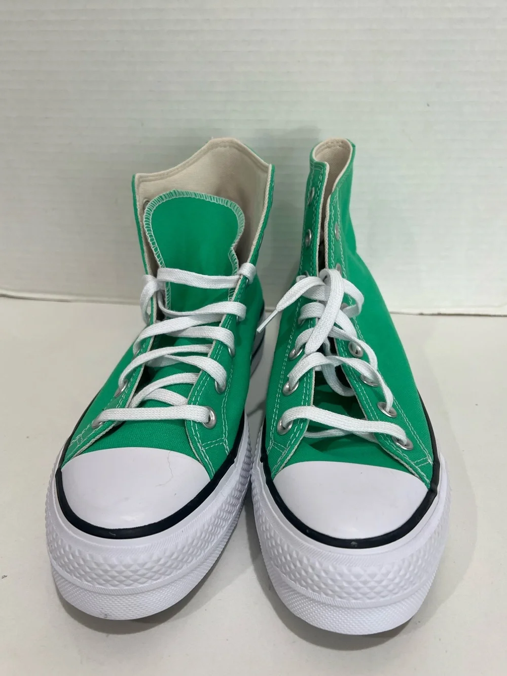 Converse Chuck Taylor All Star Hi Lift Platform Sneaker Size 8 GREEN NEW